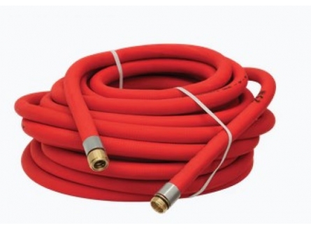 Tubo Semirigido Rosso per Naspo Raccordato DN25