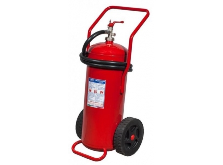 Estintore carrellato Kg 50 Polvere - A IV B C - UNI EN 1866-1 - MED 2014/90/UE