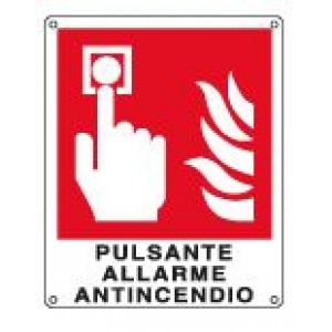 Pulsante allarme antincendio