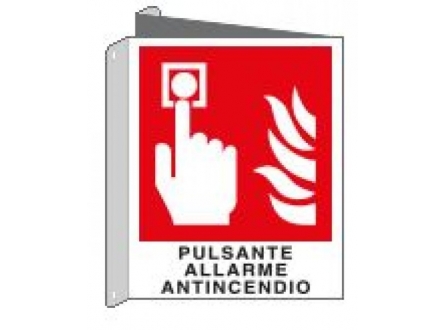 Pulsante allarme antincendio